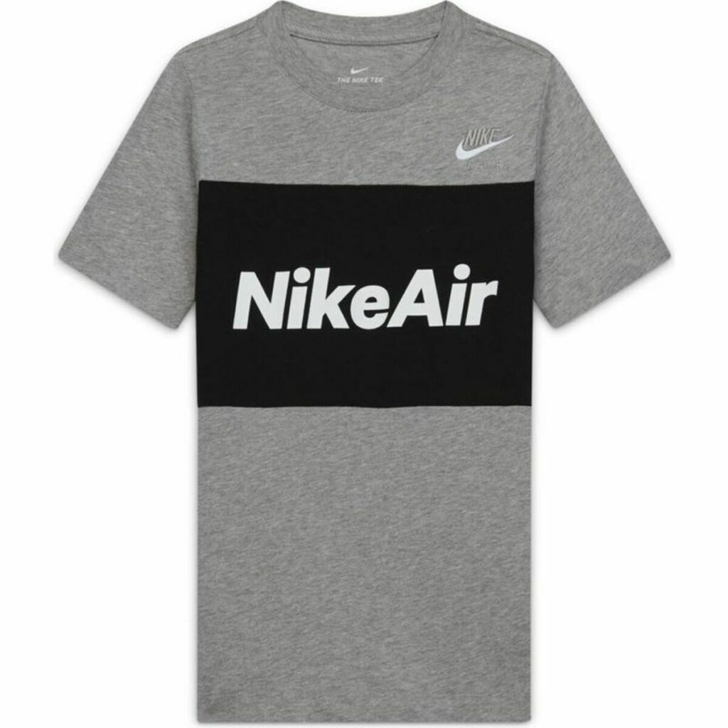 Jungen Kurzarm-T-Shirt Nike Air Grau