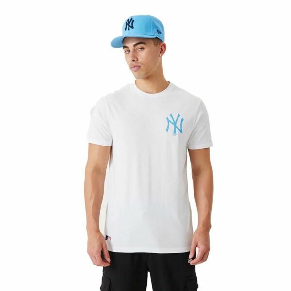 Herren Kurzarm-T-Shirt New Era League Essentials New York Yankees.