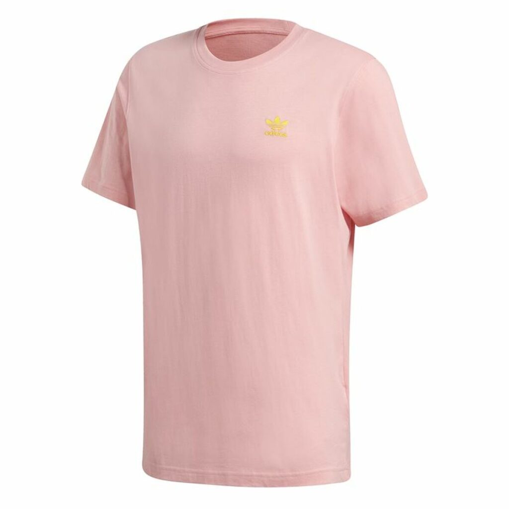 Herren Kurzarm-T-Shirt Adidas Frontback Rosa