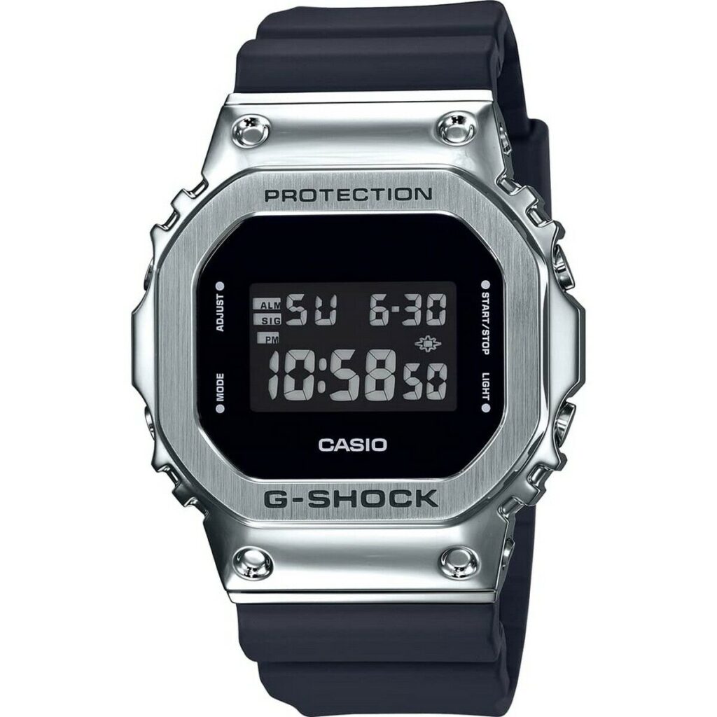 Unisex-Uhr Casio GM-5600-1ER Schwarz (Ø 40 mm)