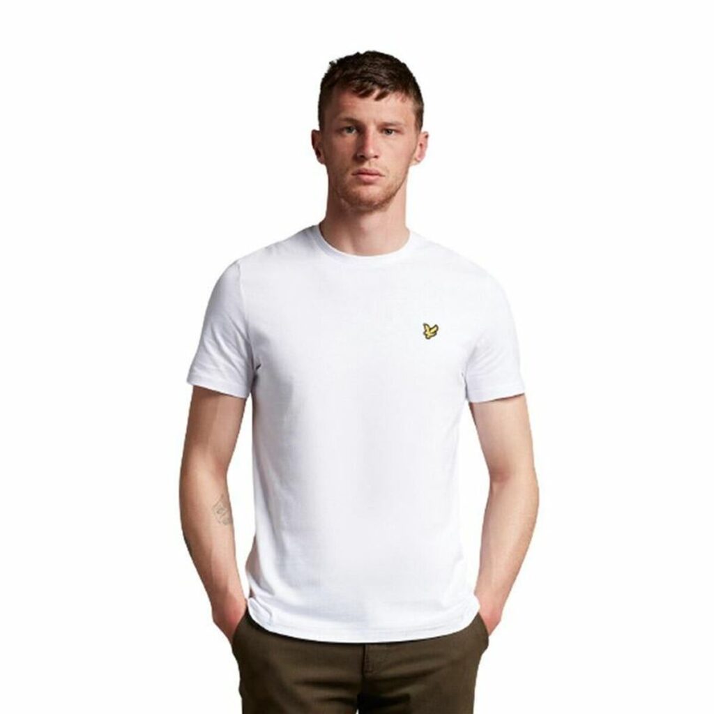 Kurzarm-T-Shirt Lyle & Scott V1-Plain Weiß Herren