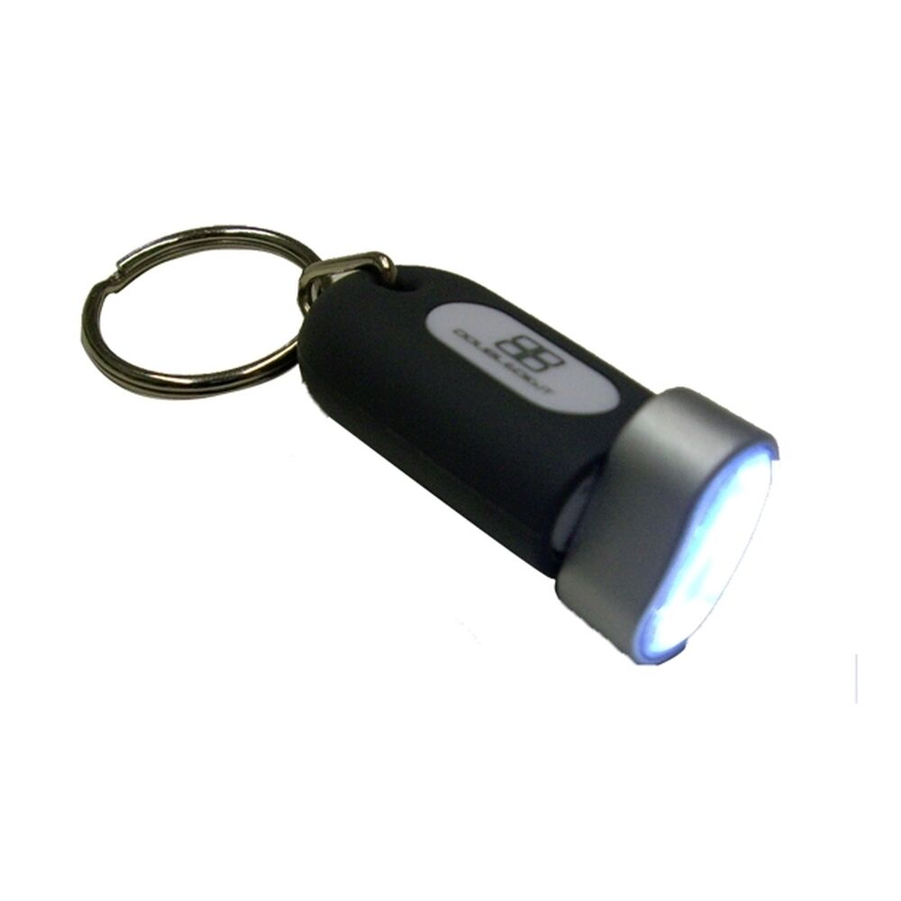 Schlüsselanhänger LED-Taschenlampe Doubledigit LAMPY DARK GREY