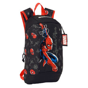 Lässiger Rucksack Spiderman Hero Schwarz 10 L
