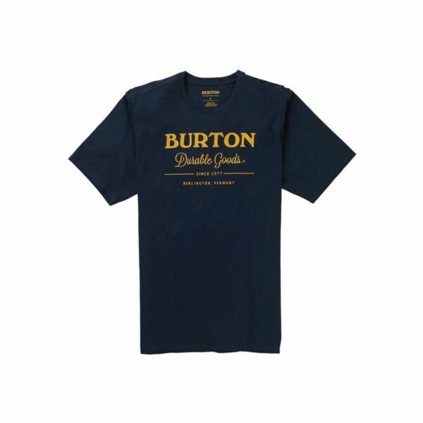Herren Kurzarm-T-Shirt Burton Durable Goods Schwarz