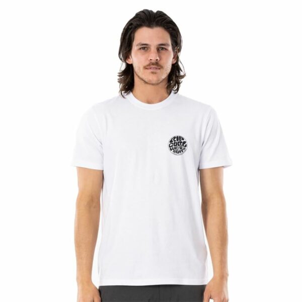 Kurzarm-T-Shirt Rip Curl Wettie Essential Weiß Herren